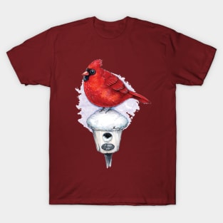 Beautiful Cardinal Bird T-Shirt